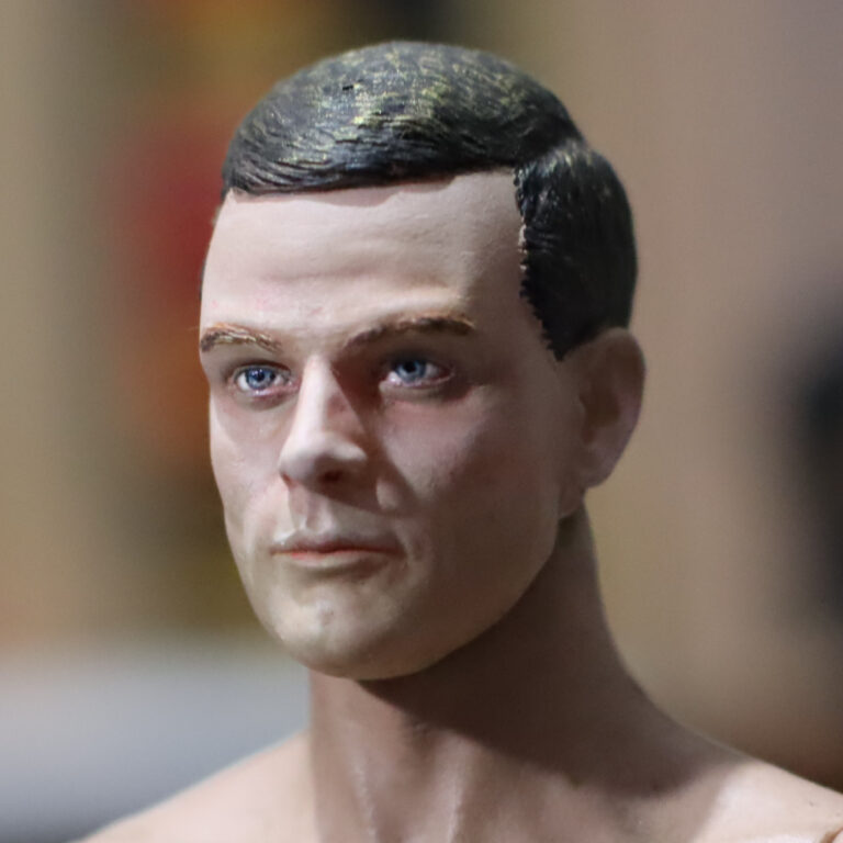 Keir Dullea 1/6 Head Sculpt as David Bowman Astronaut from 2001: A Space Odyssey for One Sixth Scale 12" Action Figure